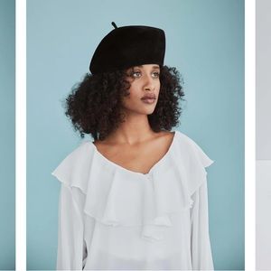 Heirloom hats one of a kind Cobalt blue beret 🇨🇦